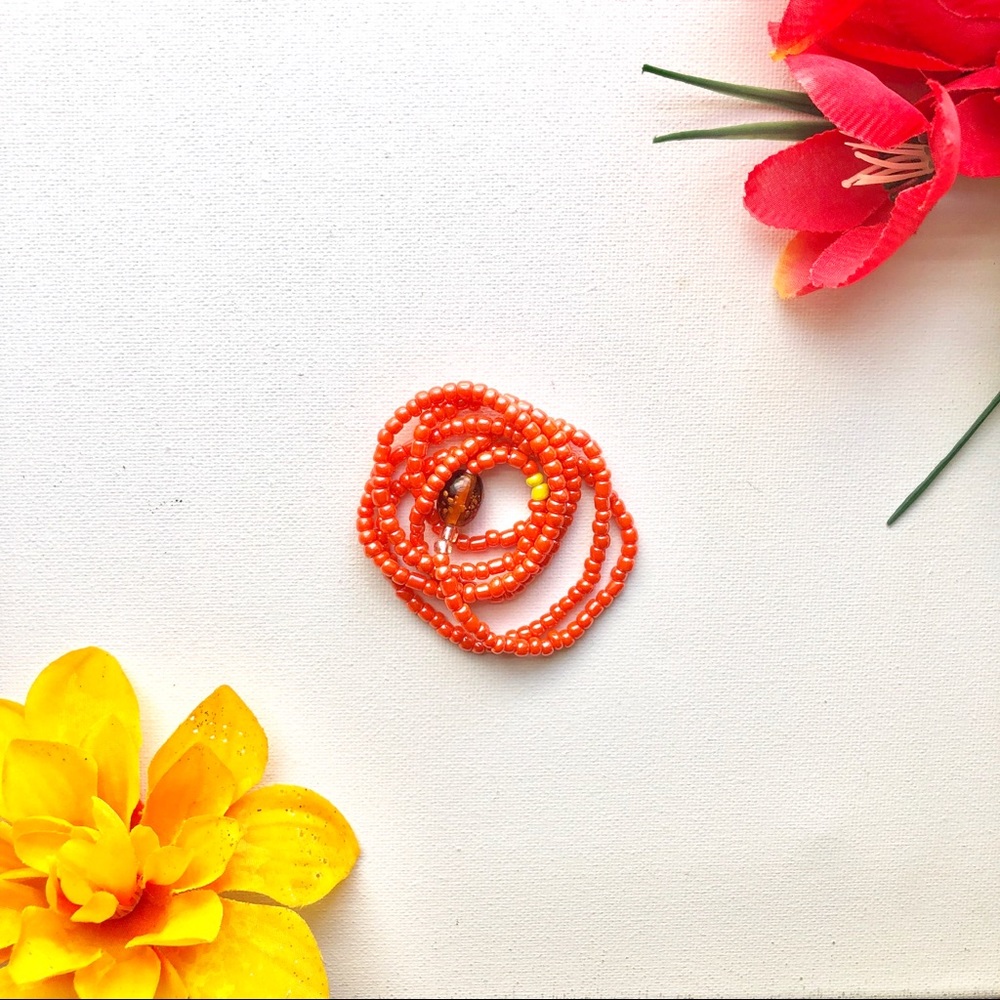 Handmade waist beads